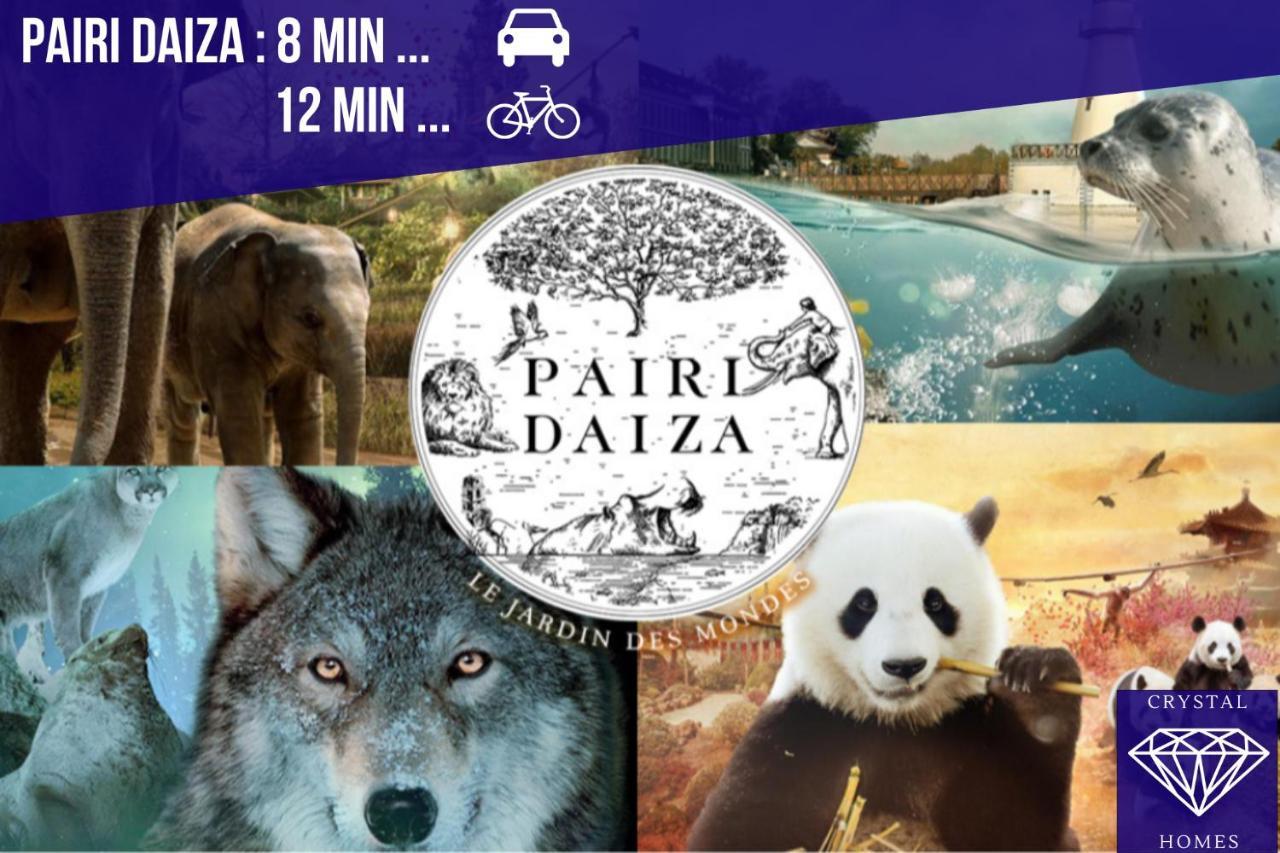 Gite Rubis - Jacuzzi - Pairi Daiza - 6 Pers Brugelette Zewnętrze zdjęcie